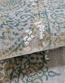 Високоворсный килим DEEP OCEAN 146JA YELLOW / GREEN - высокое качество по лучшей цене в Украине.